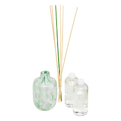 Atmosphera Diffuseur de Parfum en Verre Mancha 850ml Fleur de Lin