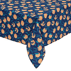 Atmosphera Nappe Antitache Imprimé Manisi 140x240cm Bleu