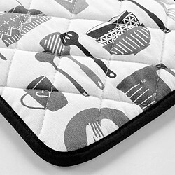 Paris Prix Manique de Cuisine avec Silicone Kitchen 19cm Noir