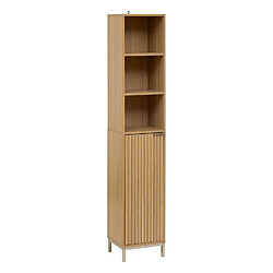 Five Simply Smart Colonne 1 porte et 3 niches en bois TASSO - Beige
