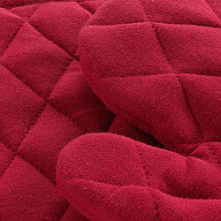 Paris Prix Gant & Manique Uni Cerisette 28cm Rubis