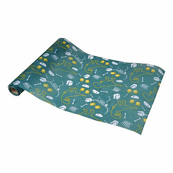 Paris Prix Chemin de Table Déco Happy Dino 28cmx5m Vert