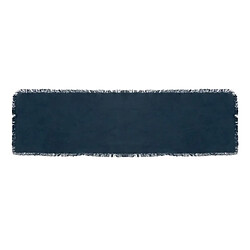 Secret De Gourmet Chemin de Table Maha 38x140cm Bleu Canard