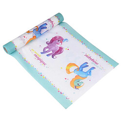 Paris Prix Chemin de Table Jetable Poney 28cmx5m Blanc