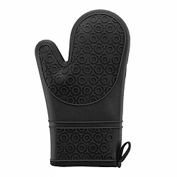 Paris Prix Gant de Cuisine en Silicone Sylkki 30cm Noir