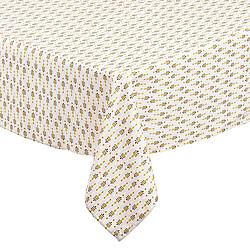 Atmosphera Nappe Antitache Imprimé Peduru 140x240cm Beige