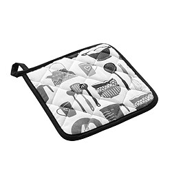Paris Prix Manique de Cuisine avec Silicone Kitchen 19cm Noir
