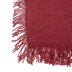 Secret De Gourmet Chemin de Table Maha 38x140cm Rouge Grenat