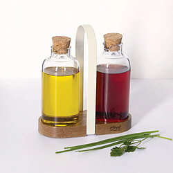 Five Simply Smart Set Huile & Vinaigre Avec Support Harmony 19cm Naturel