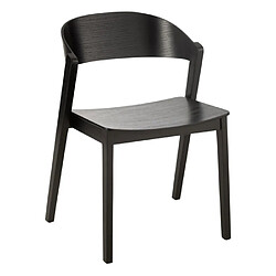 Paris Prix Chaise en Bois Laga 75cm Noir