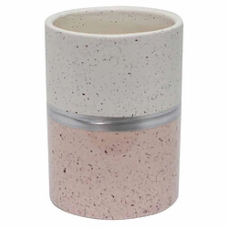 Paris Prix Gobelet Salle de Bain Design Skyline 10cm Rose