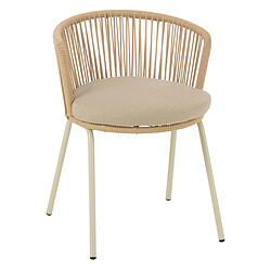 Paris Prix Chaise Design Corde Toa 75cm Beige