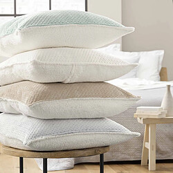 Avis Douceur D'Interieur Couvre-Lit & 2 Housses de Coussin Mylene 220x240cm Naturel