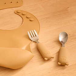 Atmosphera Set Couverts Enfant Yum 16cm Ocre