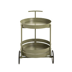 Paris prix Desserte de cuisine ronde - Vert