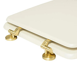 Avis Five Simply Smart Abattant WC Design Duo 49cm Ivoire