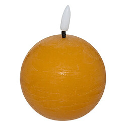 Atmosphera Bougie Boule à LED Molia 12cm Jaune
