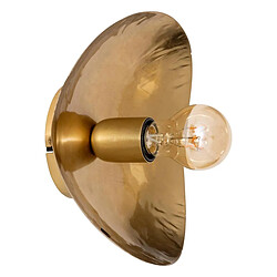 Atmosphera Applique Murale en Métal Arlo 28cm Doré