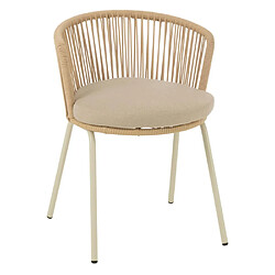 Paris Prix Chaise Design Corde Toa 75cm Beige