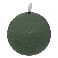Atmosphera Bougie Boule à LED Molia 10cm Vert