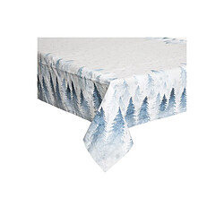 Feeric Lights And Christmas Nappe Imprimée Sapin Hors Piste 140x240cm Blanc