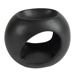 Paris Prix Brûle Parfum en Céramique Orbe 13cm Noir