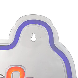 Atmosphera Lampe Murale Néon LED Manette de Jeu 41cm Bleu