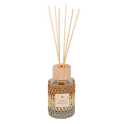 Atmosphera Diffuseur de Parfum en Verre Zaya 220ml Ambre Marocain