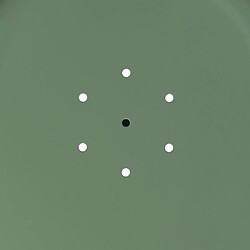 Atmosphera Lot de 4 chaises en métal NIKO - Vert pas cher