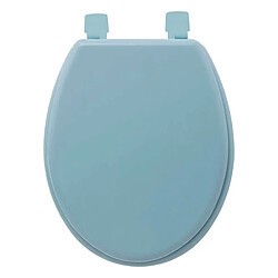 Five Simply Smart Abattant WC en Bois Luxe 48cm Bleu Arctique