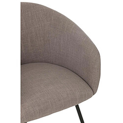 Paris Prix Chaise Design Wales 75cm Taupe pas cher