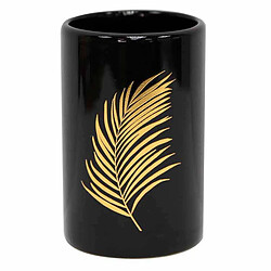 Paris Prix Gobelet Salle de Bain Imprimé Orbella 11cm Noir