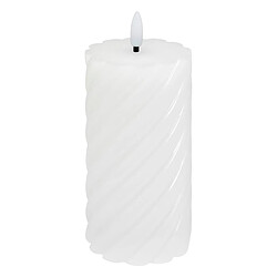 Atmosphera Bougie Déco à LED Aloe 135g Blanc