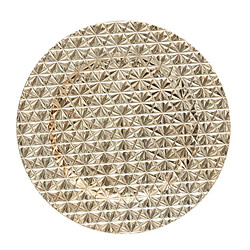 Atmosphera Assiette de Présentation Geo 33cm Or
