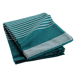 Paris Prix Couvre-Lit Tissé Imprimé Adele 240x260cm Bleu