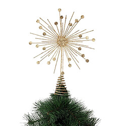Atmosphera Cimier Sapin Déco Pastilles 30cm Or