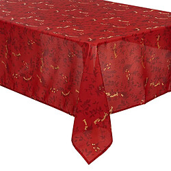 Atmosphera Nappe Antitache Maison des Couleurs 120x240cm Rouge