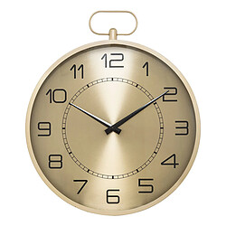 Atmosphera Horloge Murale à Gousset Irina 63cm Doré