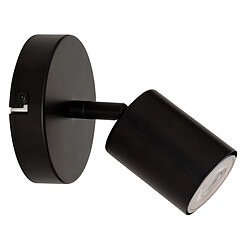 Atmosphera Applique Murale Orientable en Métal Vico 14cm Noir