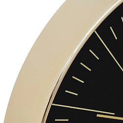 Atmosphera Horloge Murale Design Edith 30cm Noir & Or