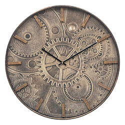 Atmosphera Horloge Déco Deyan 50cm Marron
