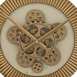 Atmosphera Horloge Murale Engrenage Guiliana 50cm Beige