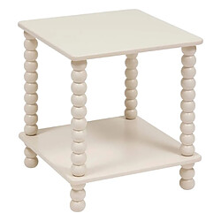 Atmosphera Table d'appoint Chamlo - Ivoire