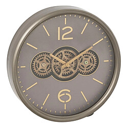 Paris Prix Horloge Murale Engrenage Plum 39cm Gris