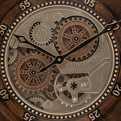 Atmosphera Horloge Avec Mécanisme Yoni 59cm Marron
