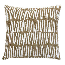 Atmosphera Housse de Coussin Chenille Jeni 40x40cm Kaki