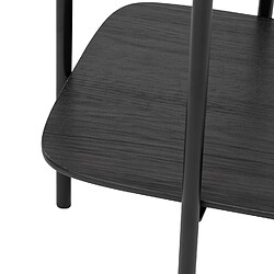 Acheter Atmosphera Table à café effet bois et métal HODIA - Noir