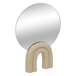 Atmosphera Miroir à Poser Design Wavy Bliss 35cm Blanc