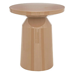 Atmosphera Table d'appoint métal - Beige