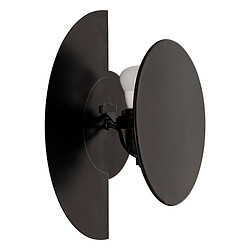 Atmosphera Applique Murale Réversible Mysti 30cm Noir